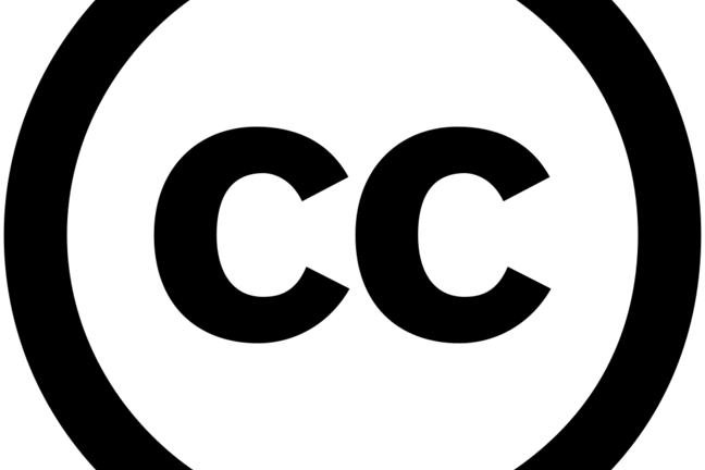 Creative Commons licence symbol.