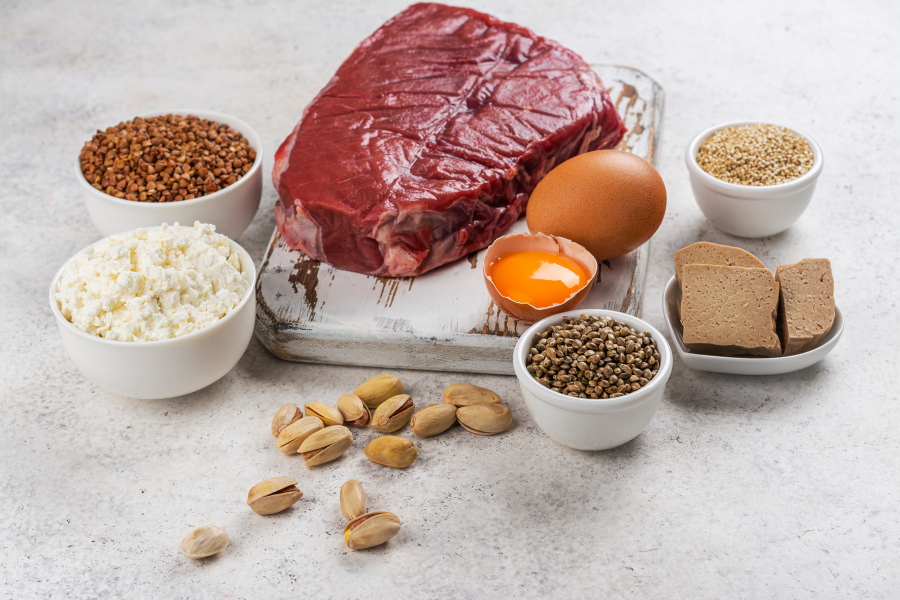 different types of protein