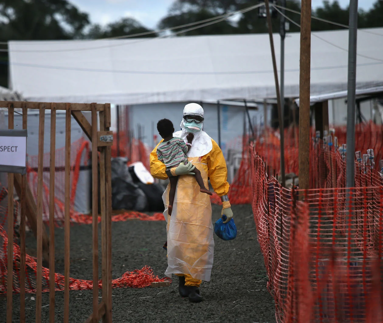 A Hazardous Materials (HazMat) team use bio-toxin detectors as they walk past actors portraying civilians injured in a terrorist attack, during 'Golden Guardian,' California's annual full scale Homeland Security exercise