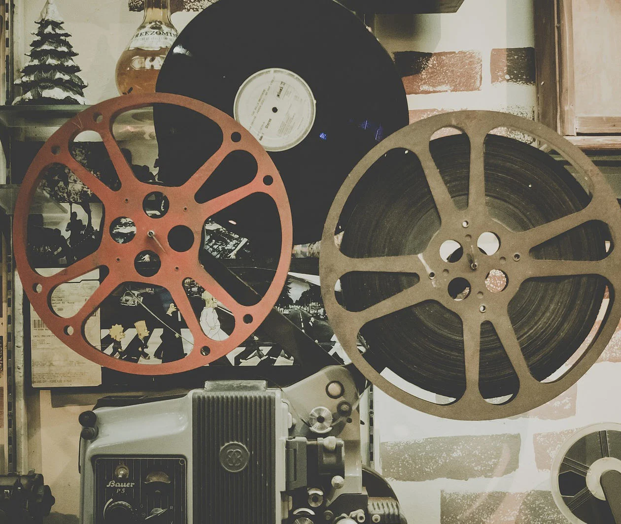 Vintage film reel camera