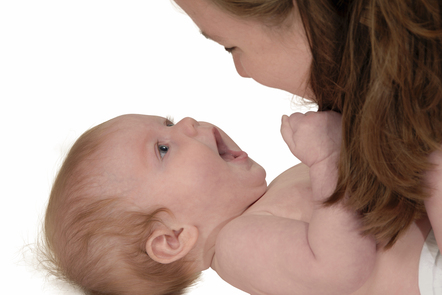 mother and baby bonding (iStock_000004287232_Large)