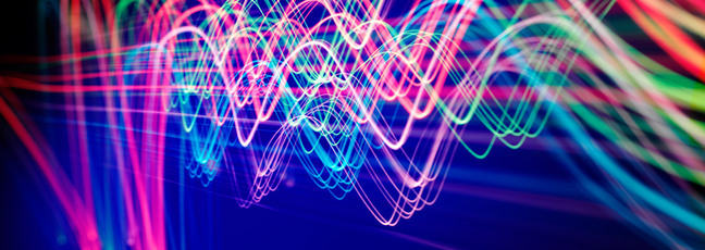 swirling lights
