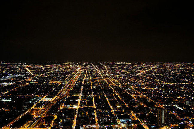 City at night