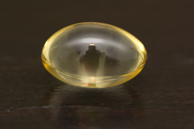 A vitamin pill