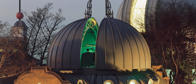 Royal Observatory Greenwich at dusk