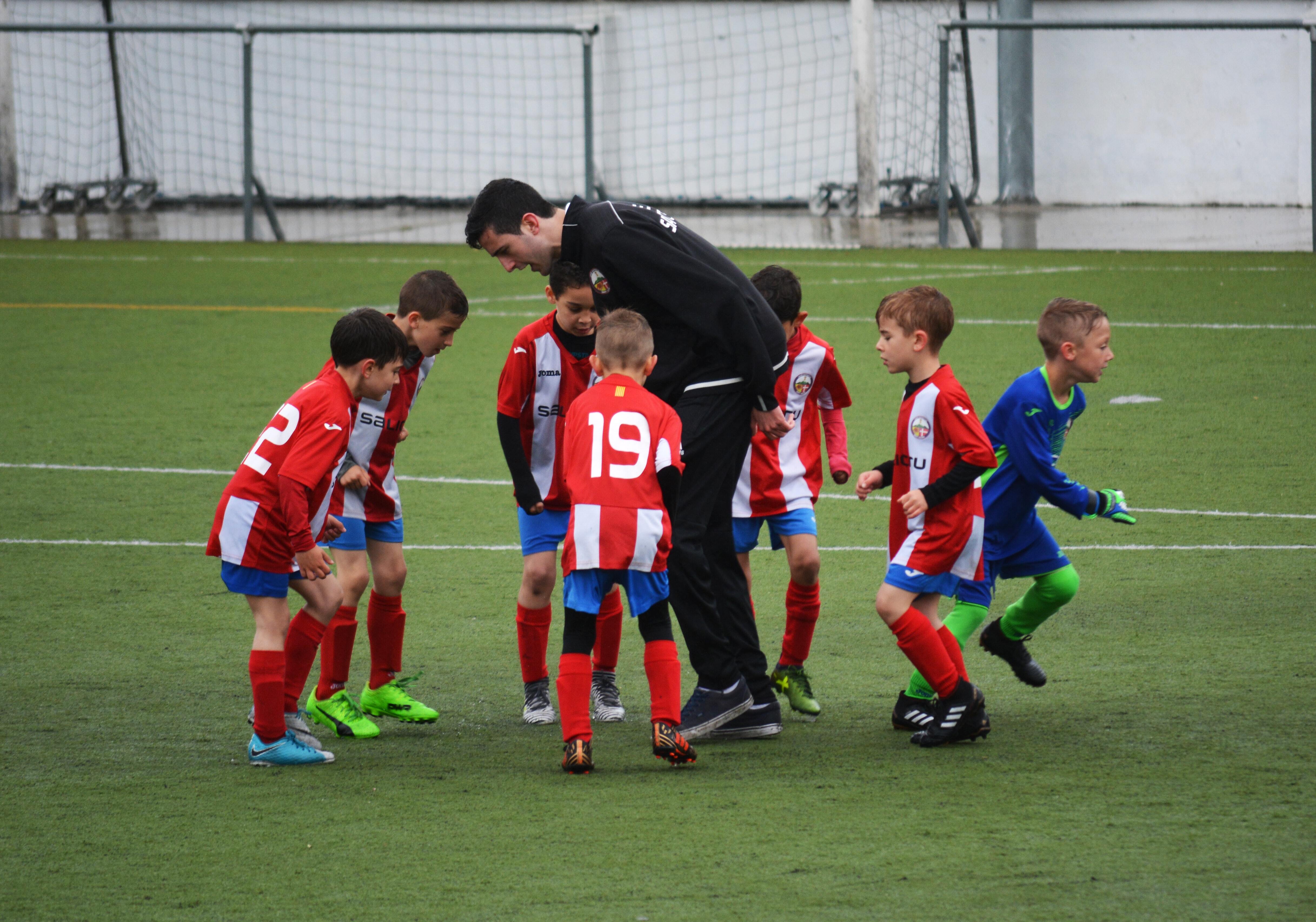 Children's football match