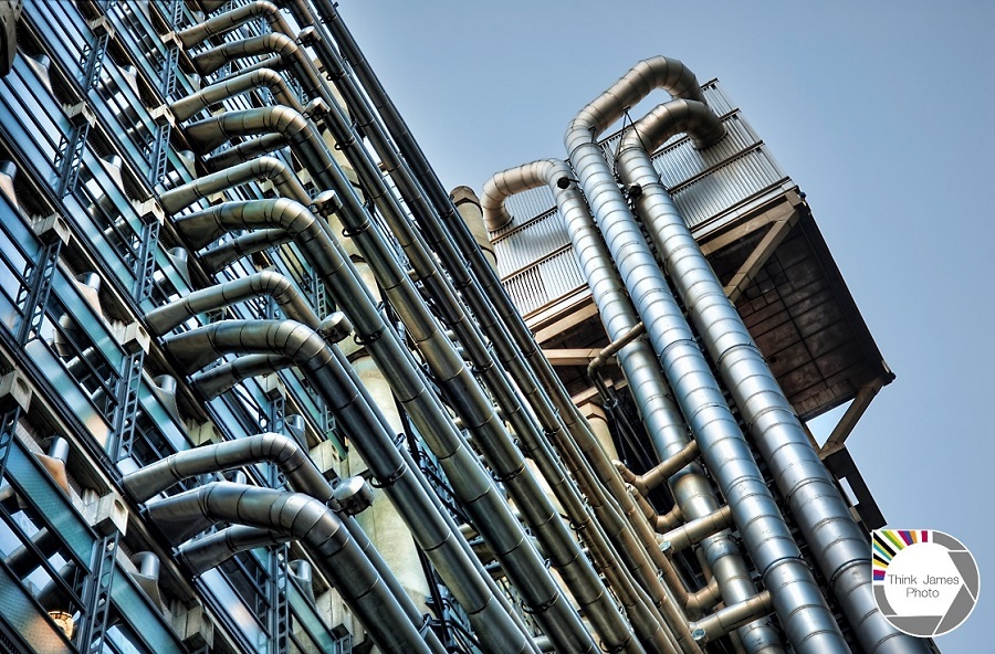 Lloyds building exterior. An example of a building that suffered due to a lack of  sustainable practice