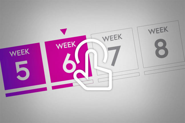 FutureLearn weeks in the course