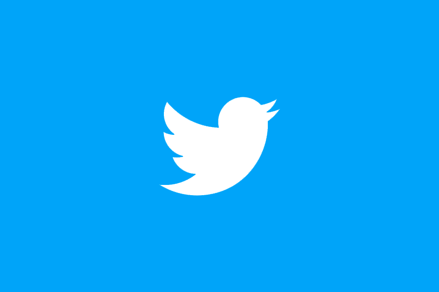 sketch of a twitter logo