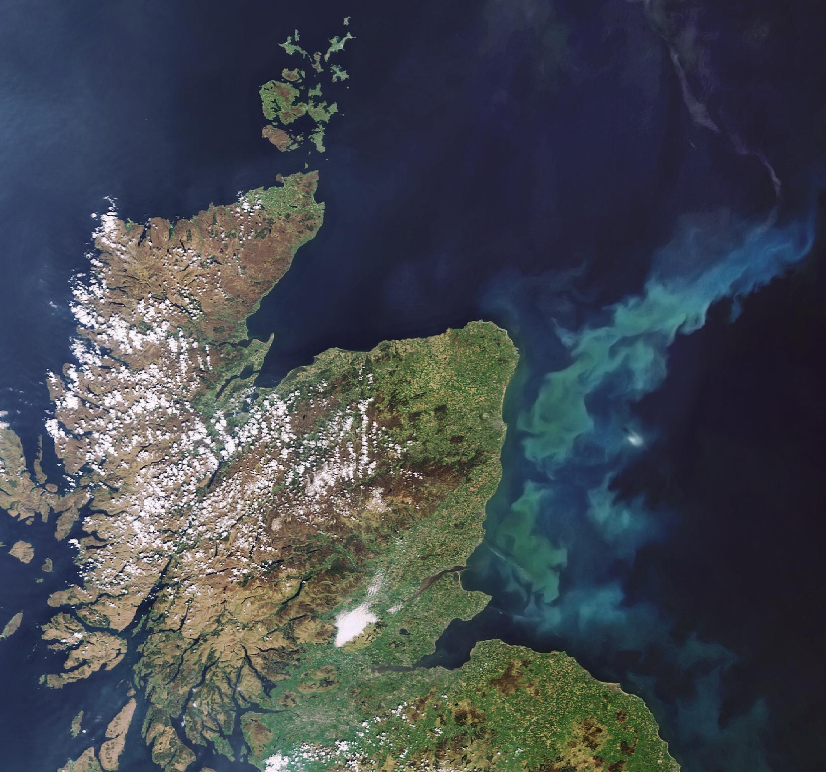 Satellite Map Of Scotland Satellite Applications In The World, With A Focus On Scotland