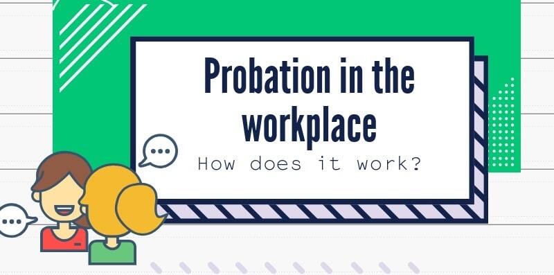 an image that spells out the word probation