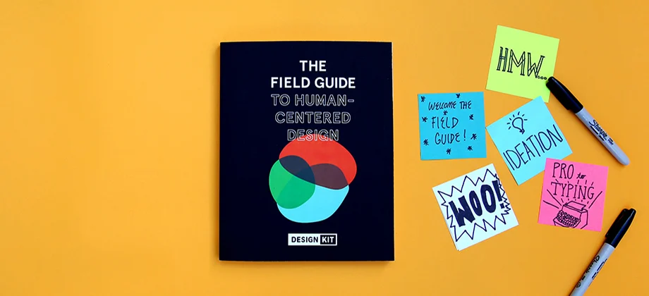 Field Guide to Human-Centred Design with Post-It notes