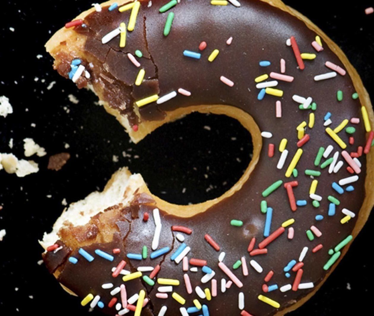 Obesity can be caused by high-calorie foods such donuts 