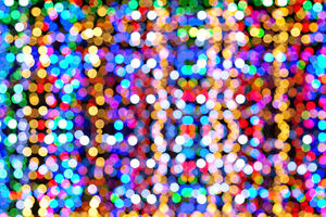 Bright lights symbolising the digital society