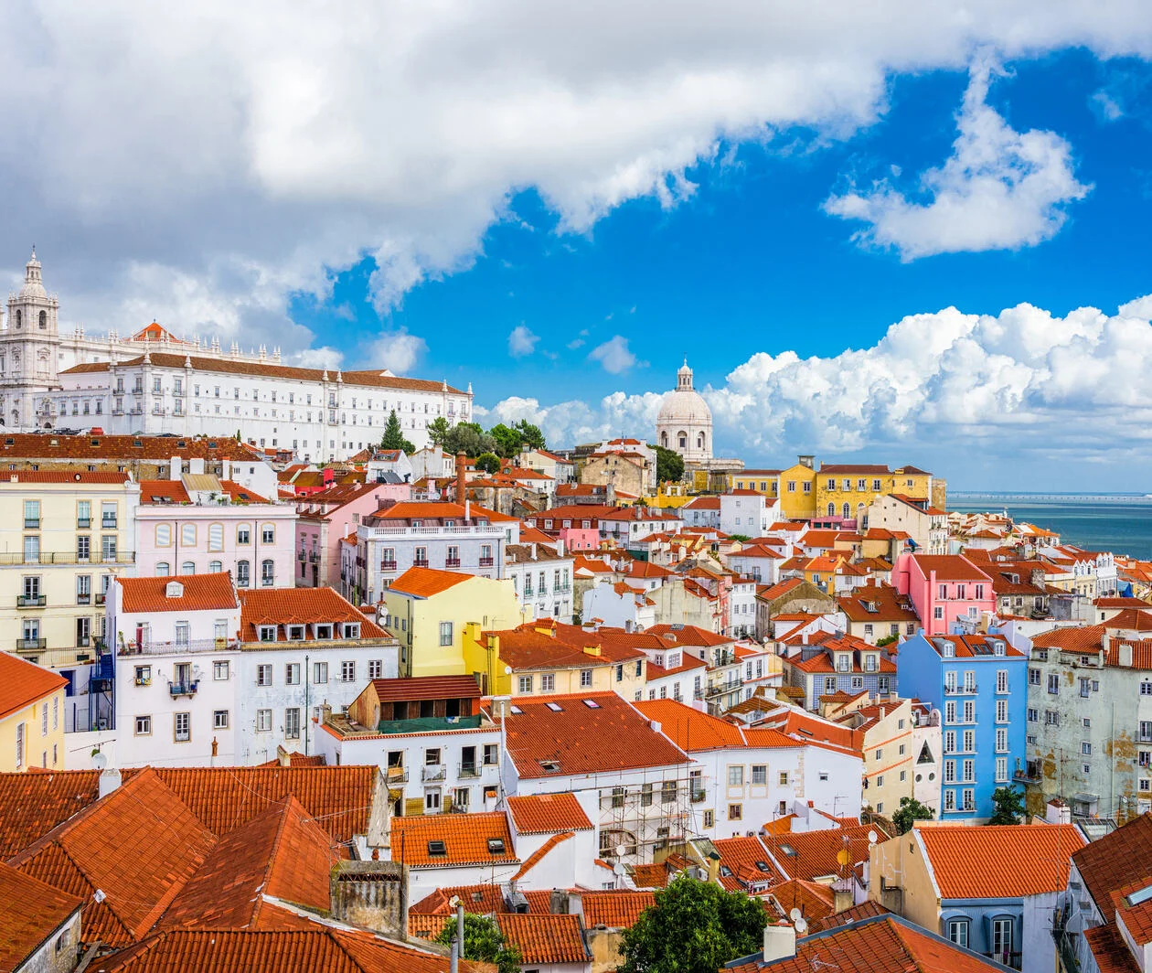 Lisbon, Portugal City Skyline