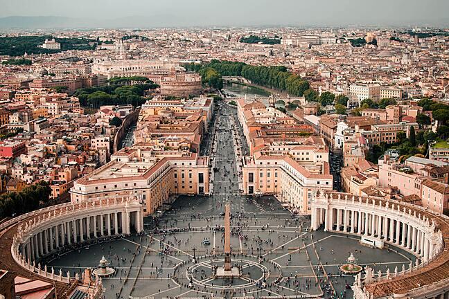 Vatican square, Rome