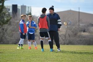 Coach and players