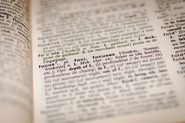 An open dictionary