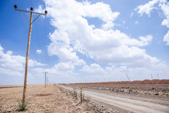 Image of the countryside in Ethiopia.