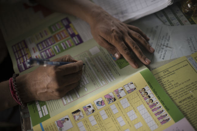 Collecting Patient Information, West Bengal, India