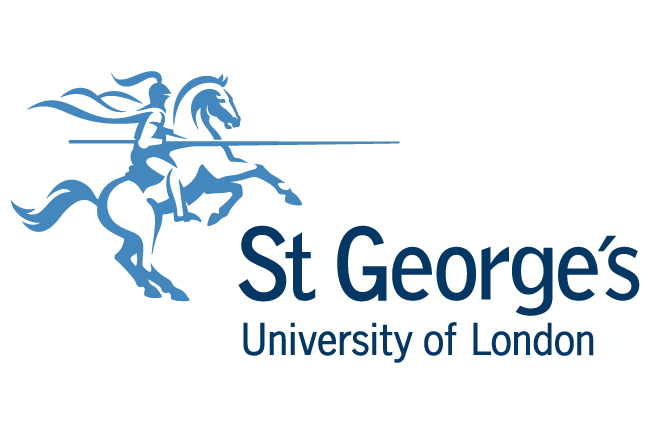 The logo for St George's, University of London