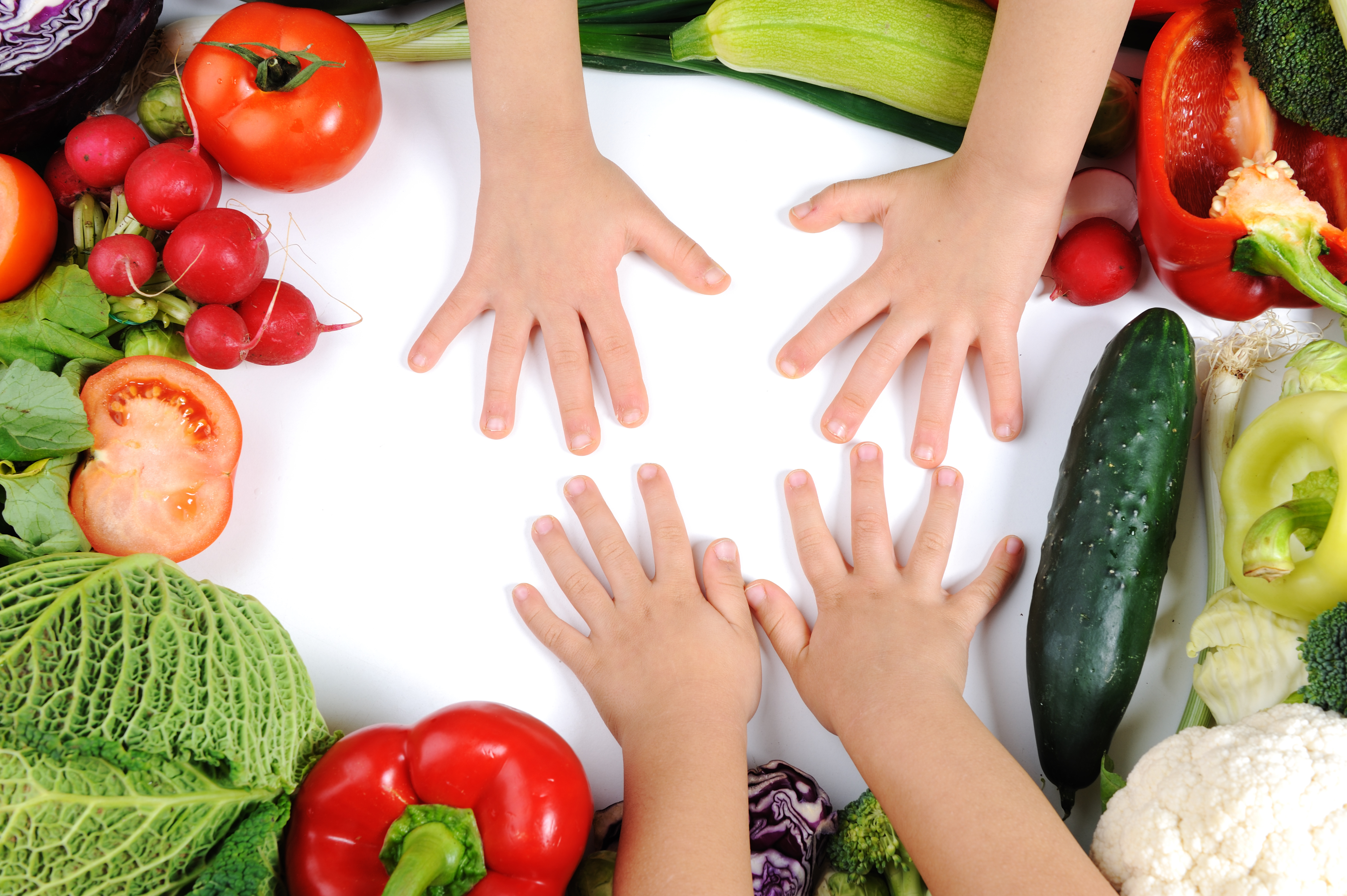 photograph of vegetables