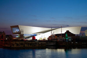 The Museum of Liverpool at night - an example of the 21st century museum
