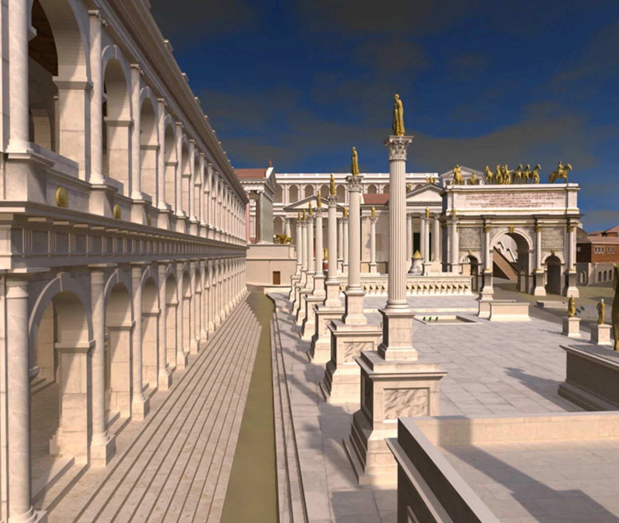 A 3D digital model of the ancient city of Rome