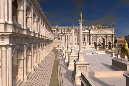 Rome: A Virtual Tour of the Ancient City - cover image