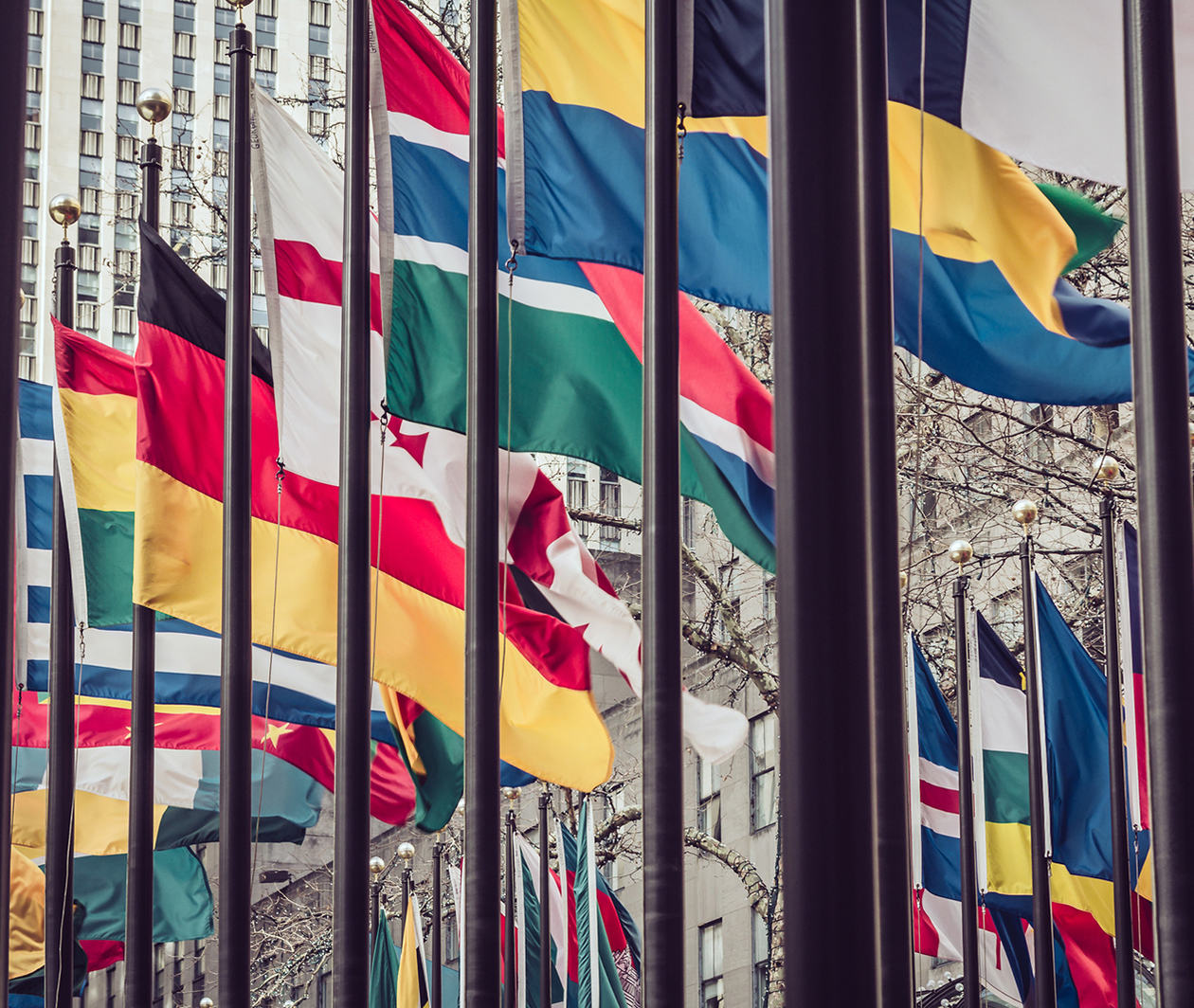 International flags