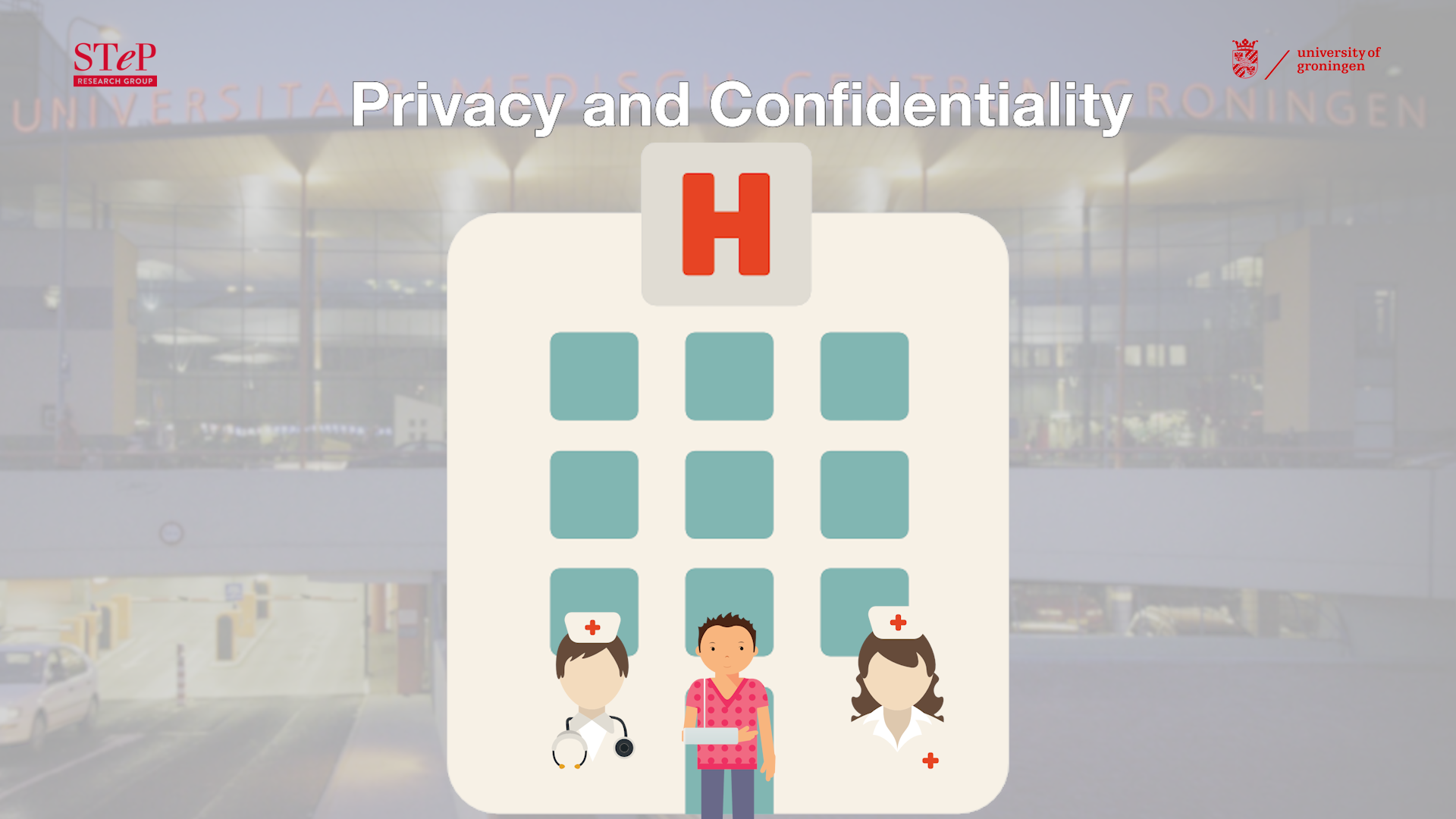 Privacy and confidentiality in a hospital