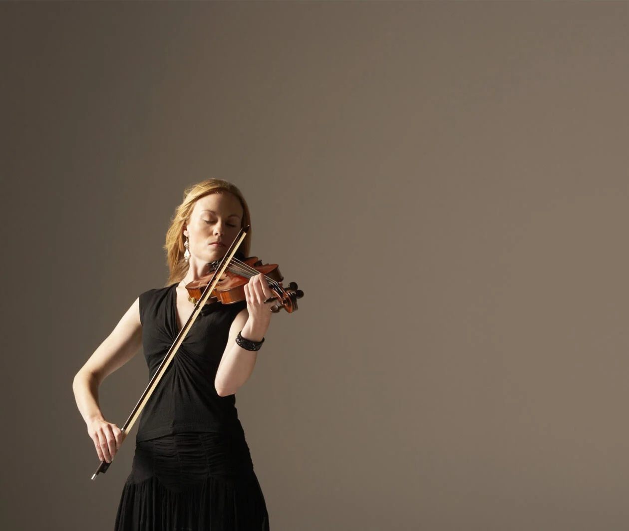 Woman playing violin