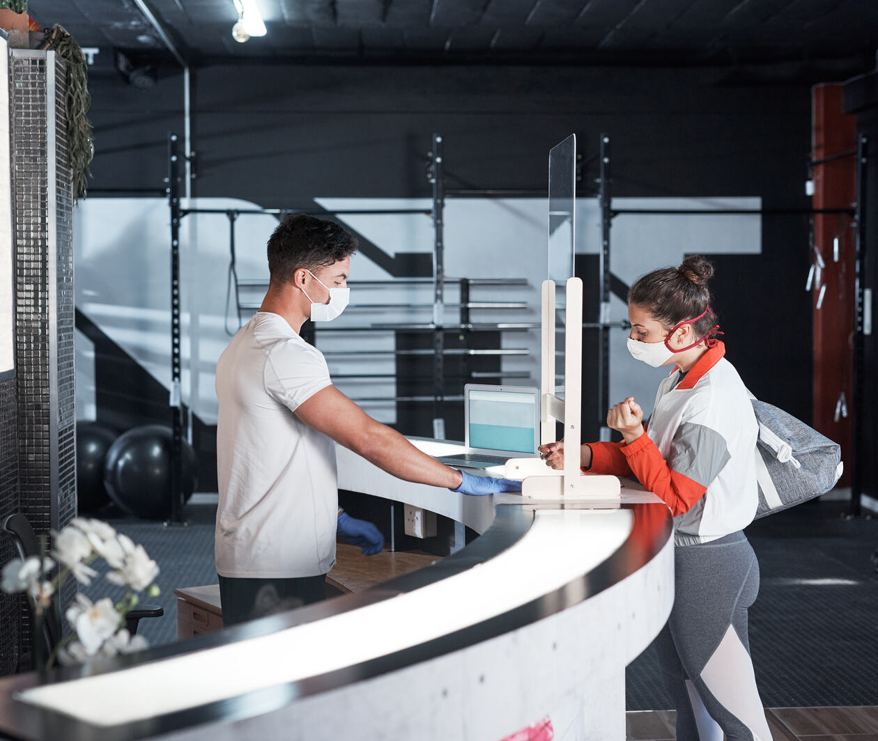 Gym front desk