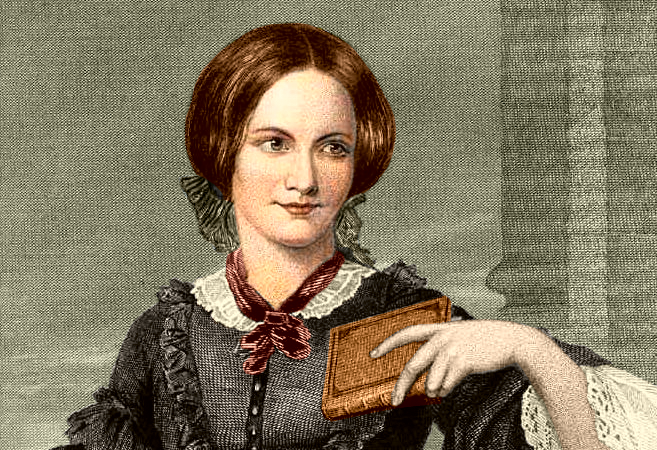 Portrait of English author Charlotte Brontë by Evert A. Duyckinck, based on a drawing by George Richmond