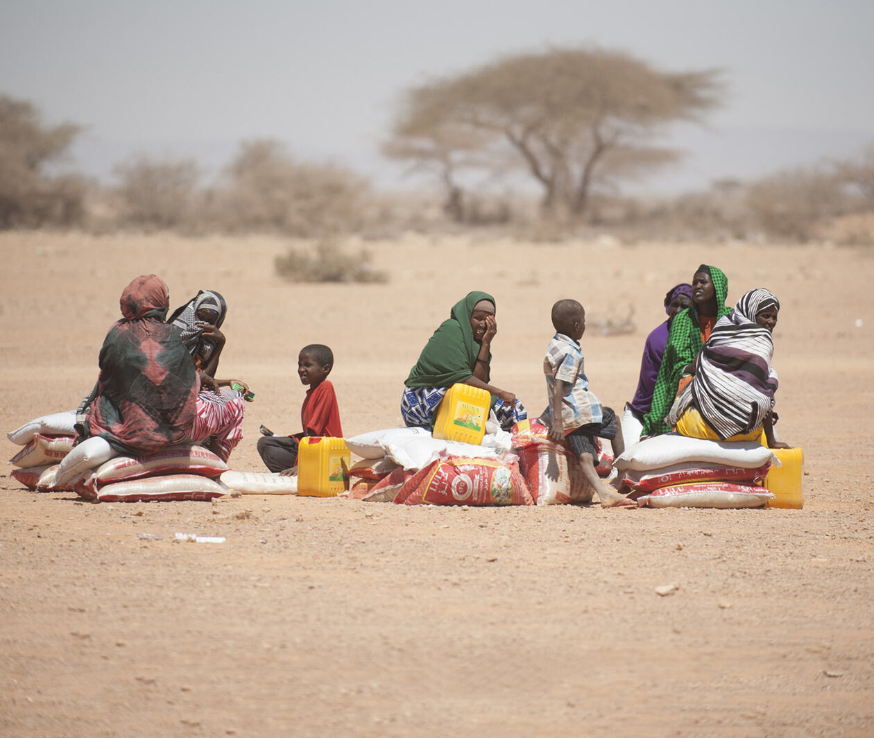 Somalie: des personnes touchées par une grave sécheresse © Pedram Yazdi, CICR