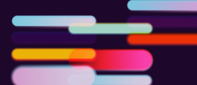 Abstract image of coloured lozenges