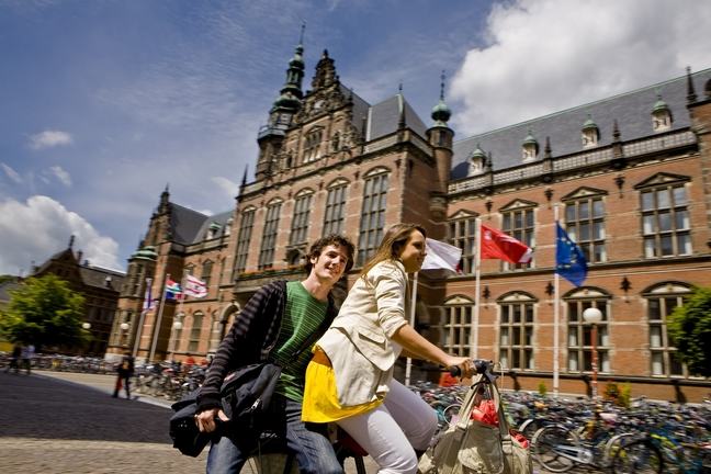 Students at the University of Groningen