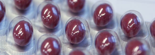 A pack of tablets