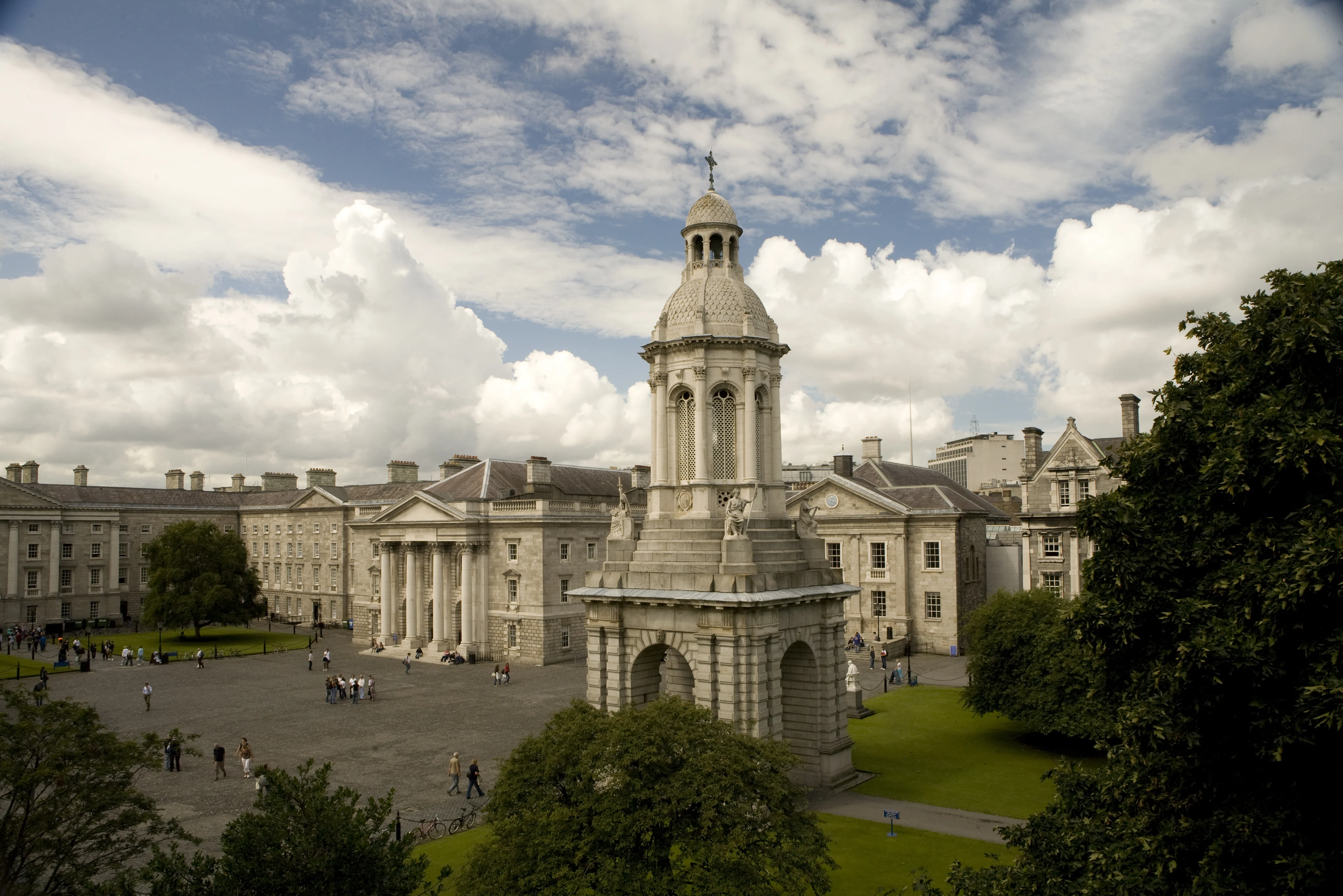 The Front Square of Trinity College Dublin