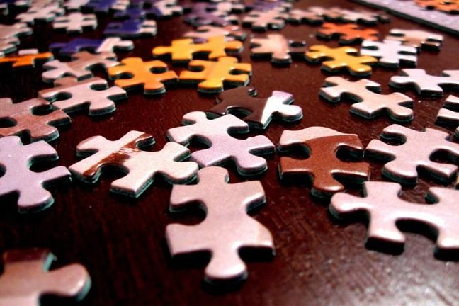 Jigsaw pieces