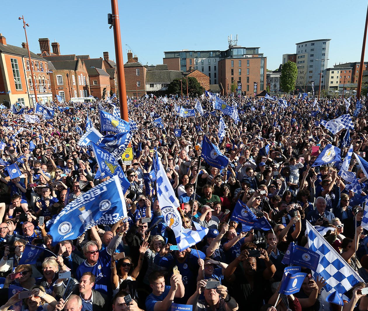 Leicester City Football Club supporters