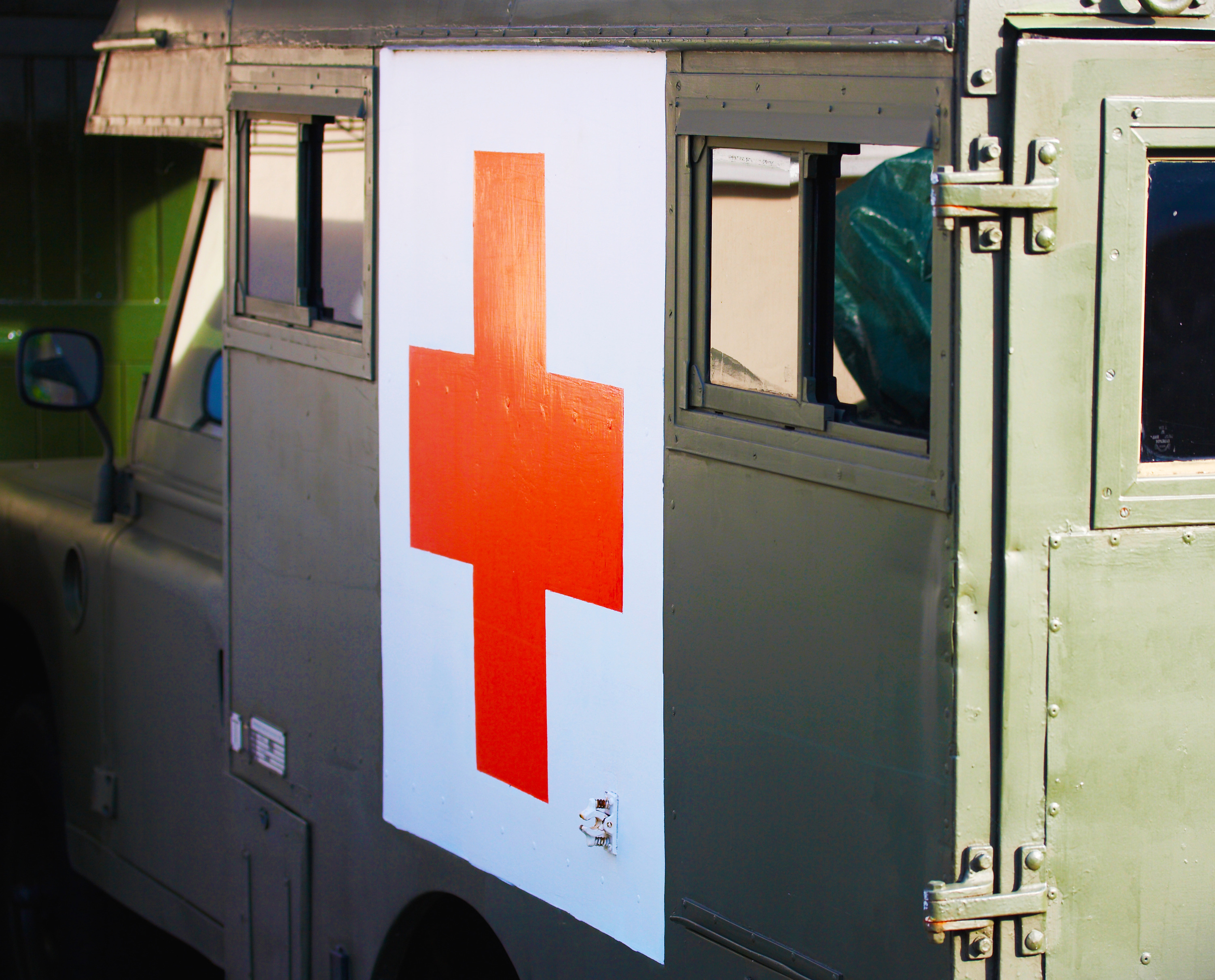 Ambulance of Red Cross