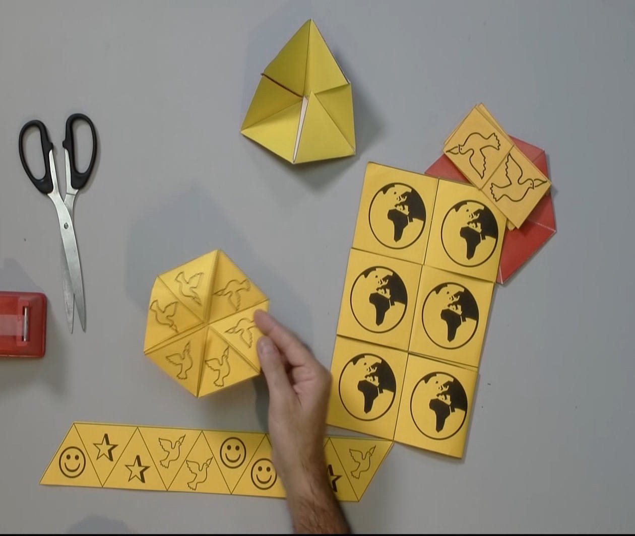 Flexagons and the Math Behind Twisted Paper