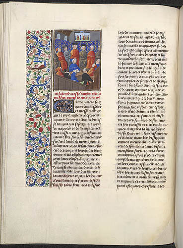 A chronicle - from ‘Chroniques, Vol. IV, part 2’ by Jean Froissart c.1471