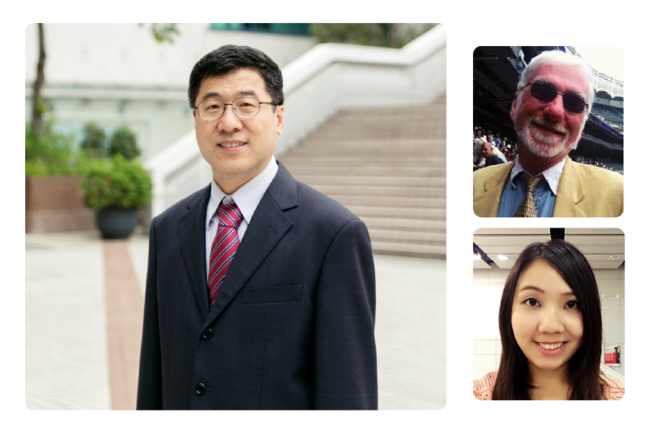 Our team includes Dr Sun, Herman, Belle and Susan.