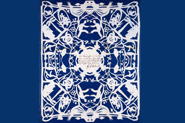 Complex papercut