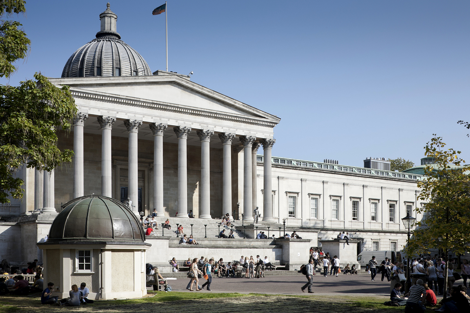 A picture of University College London's main Bloomsbury Campus.