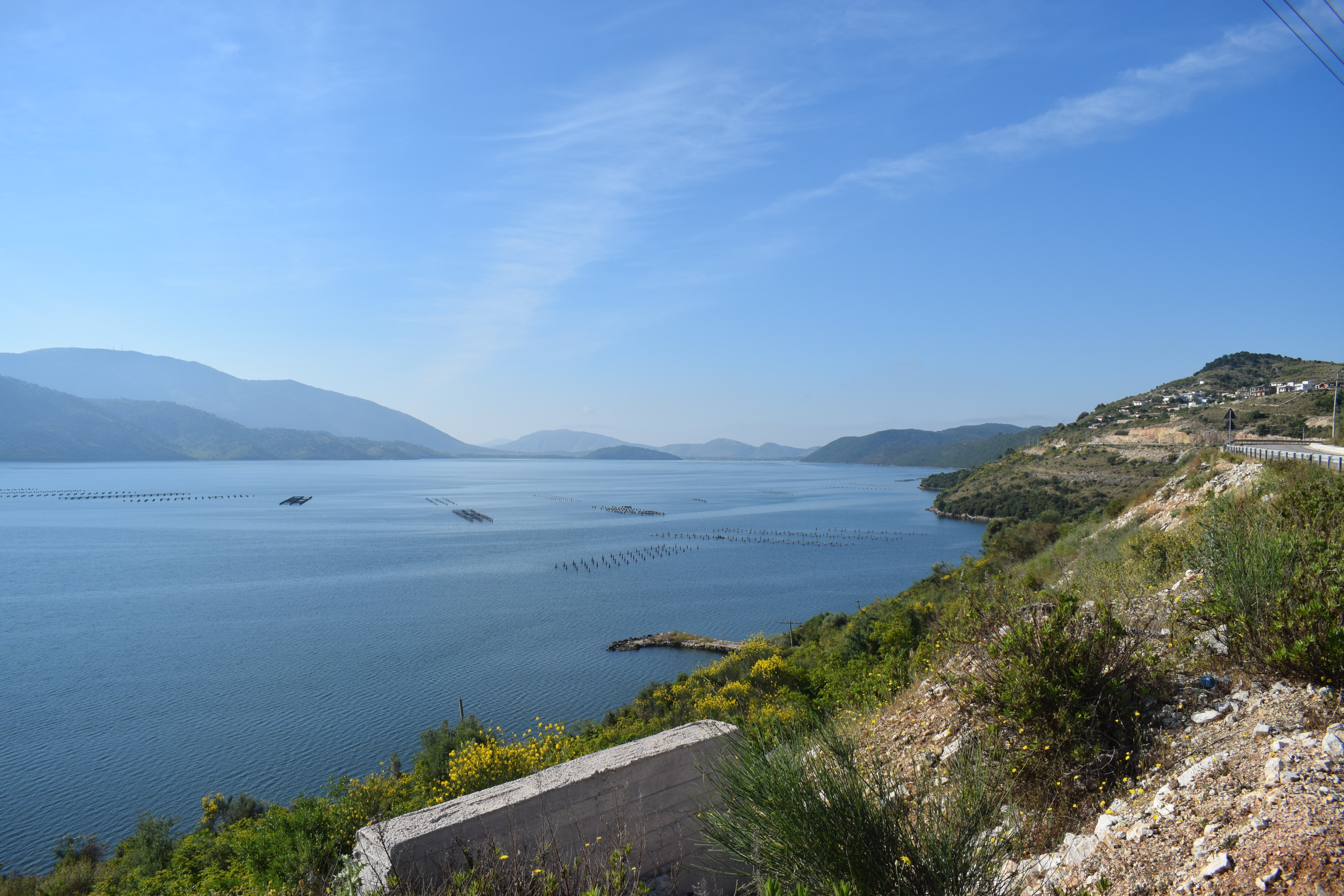 Photograph of the Albanian coastline