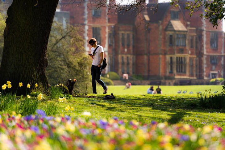 Student at Heslington Hall