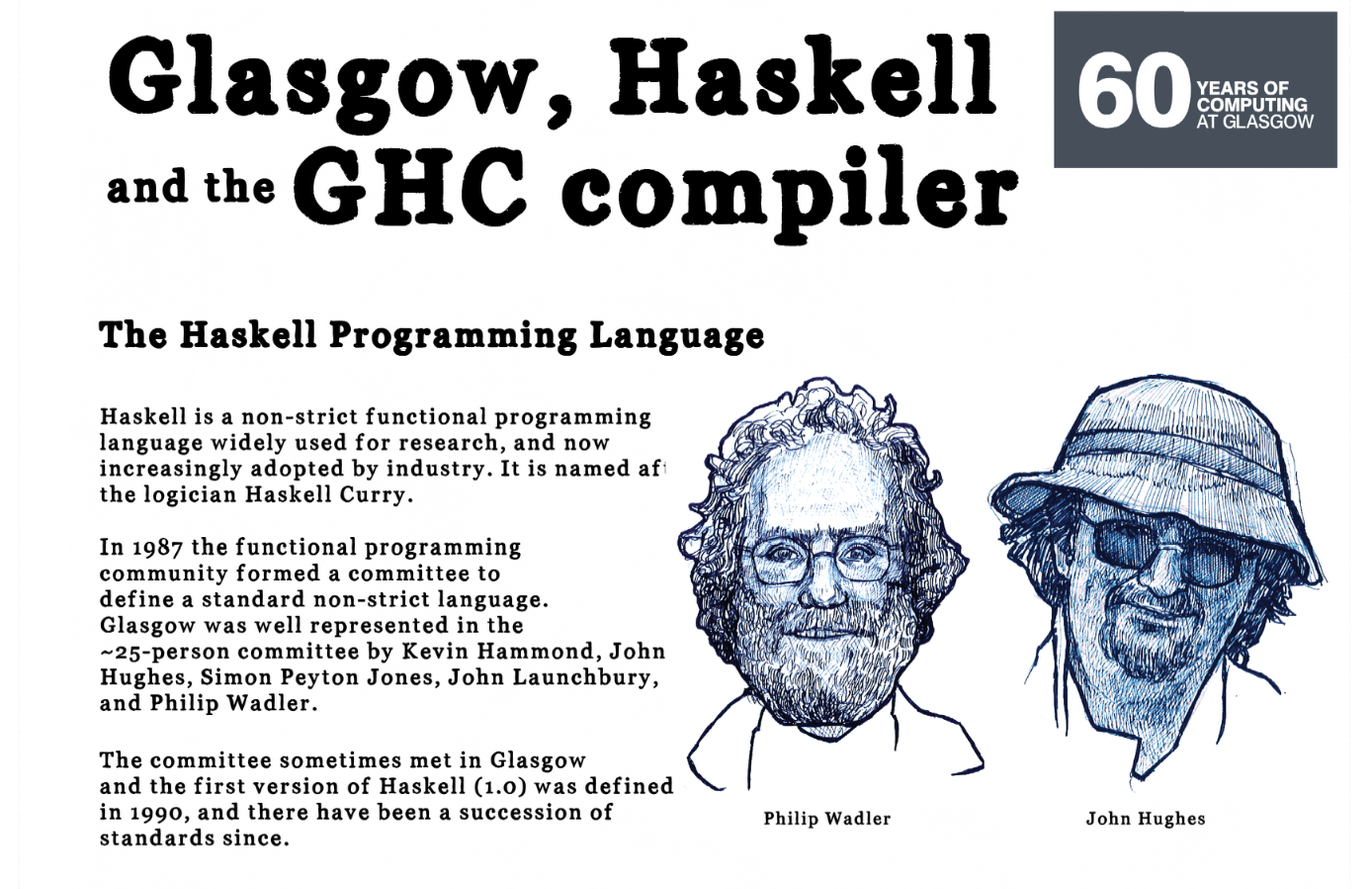 Haskell history poster